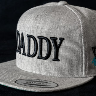 Heathered Grey "DADDY" Snapback